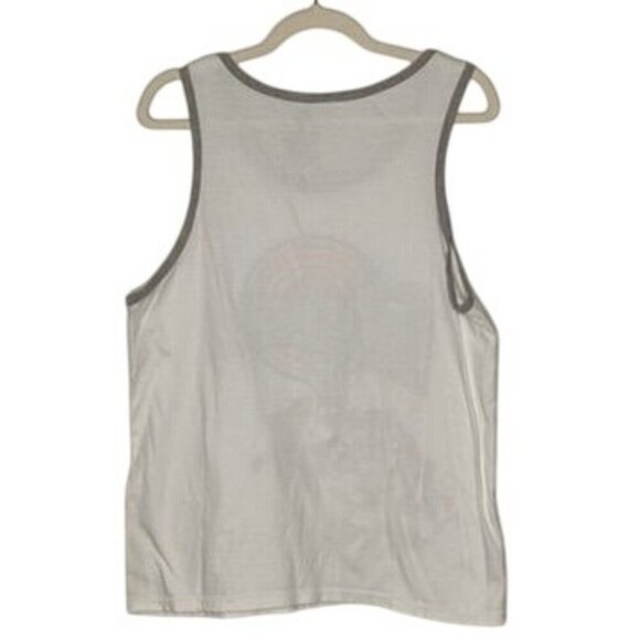 Space Jam Tune Squad Tank Top Mens M 100% Cotton White Graphic Casual Beach 90s - Picture 2 of 5